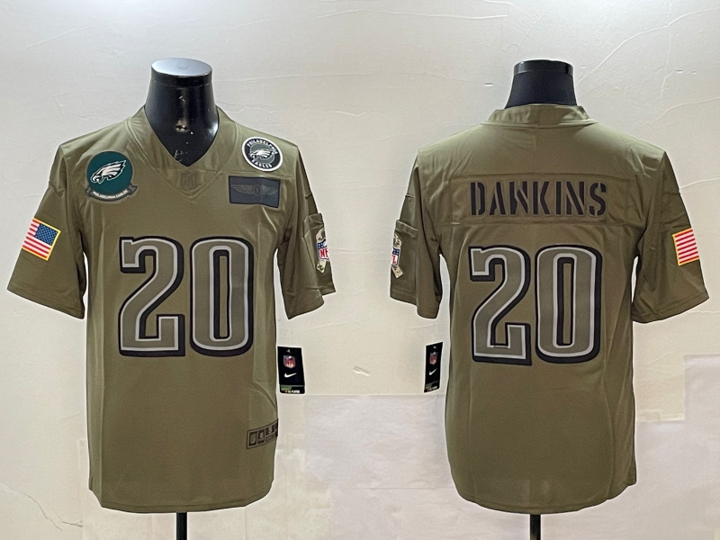Men Philadelphia Eagles #20 Dawkins green 2025 Nike NFL jersey style 002->philadelphia eagles->NFL Jersey